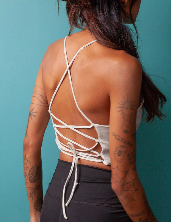 Entheos sand Women´s Crop Top