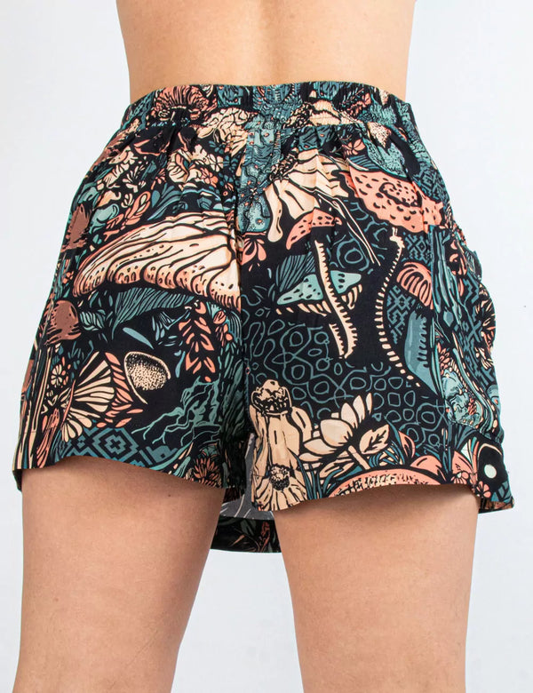 Jardin de los dioses Multicolor Women Short Skirt