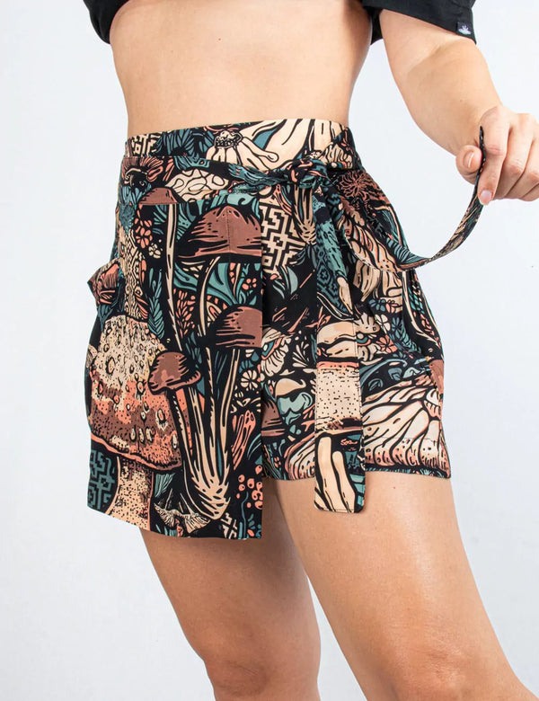 Jardin de los dioses Multicolor Women Short Skirt