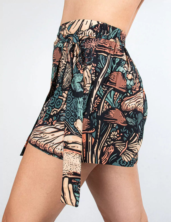 Jardin de los dioses Multicolor Women Short Skirt