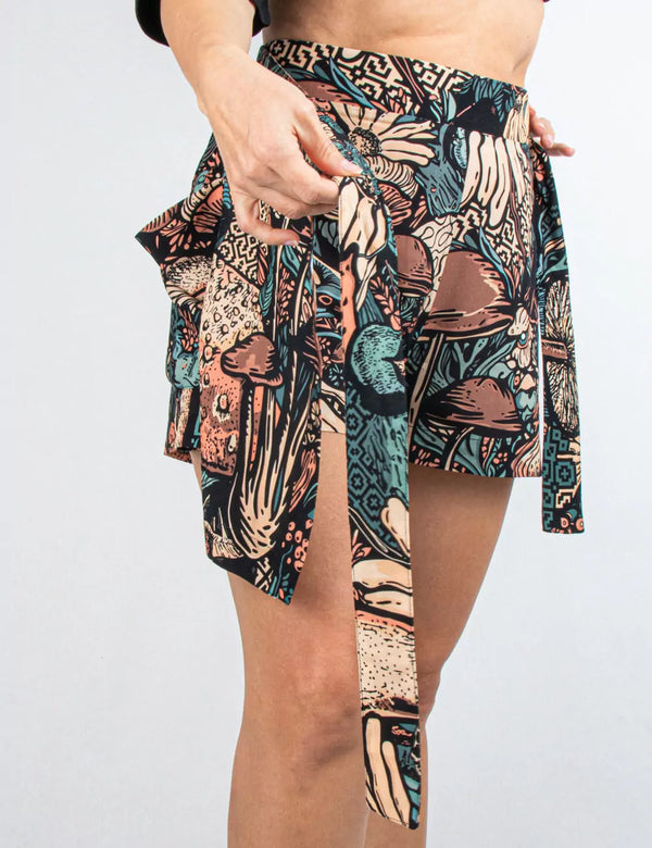 Jardin de los dioses Multicolor Women Short Skirt