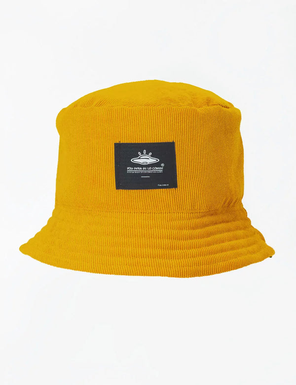 Fisher Hat duplex Mustard + Chocolate Unisex