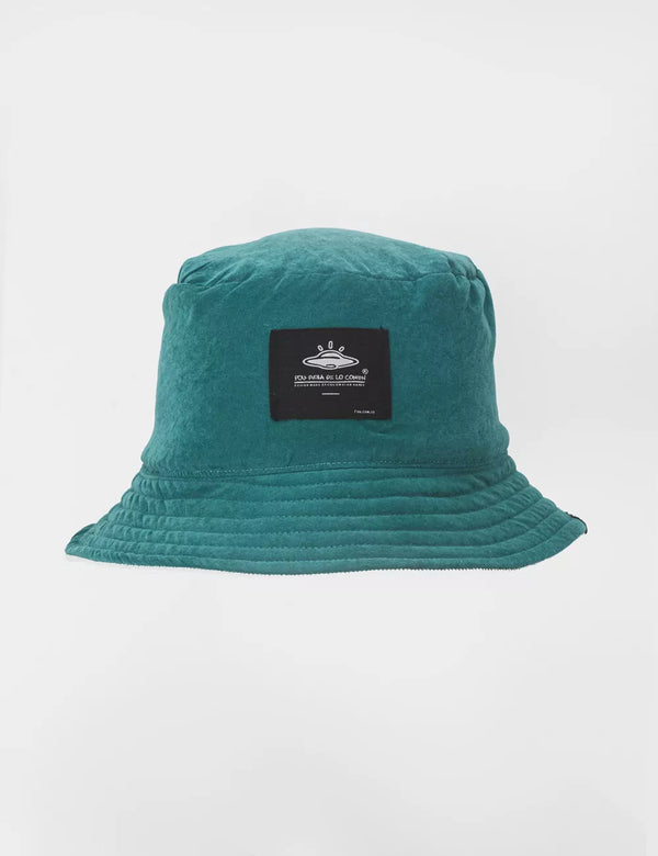 Fisher Hat Duplex mind green+turquoise Unisex