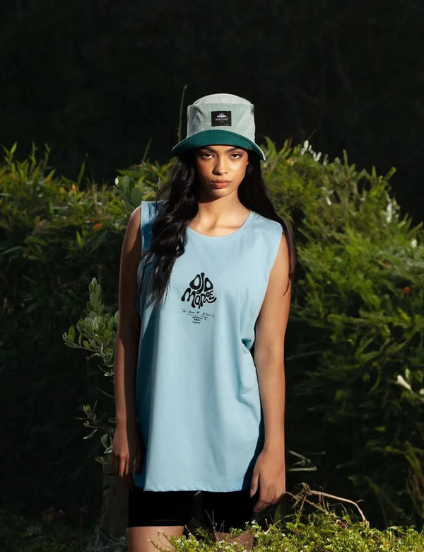 Fisher Hat Duplex mind green+turquoise Unisex