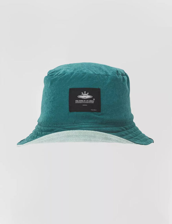 Fisher Hat Duplex mind green+turquoise Unisex
