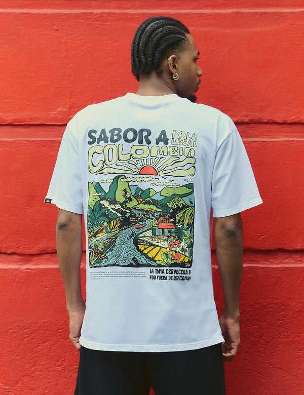 Unisex Raw Colombian Flavor Oversize T-Shirt