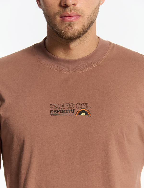 Rao brown oversized T-shirt