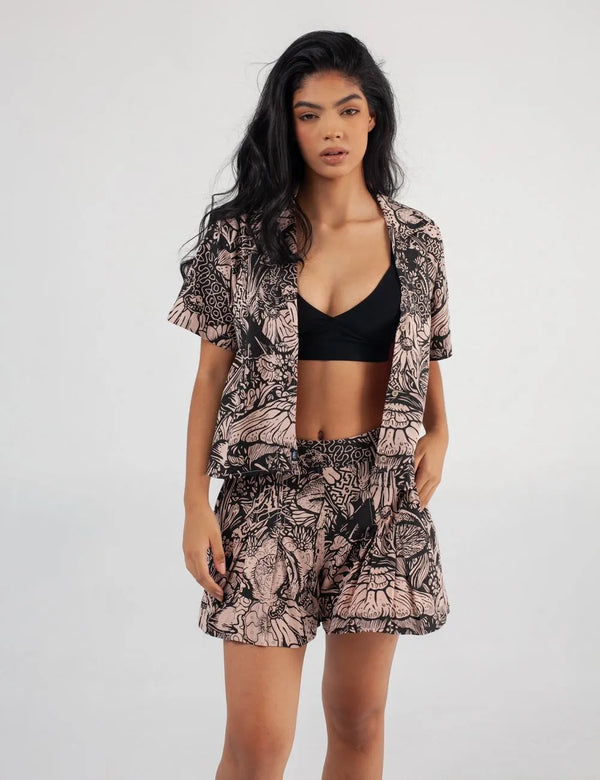 Short Set Landsky coral Women Size