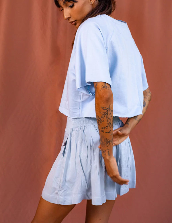 The Deep Women's Sky Blue Short