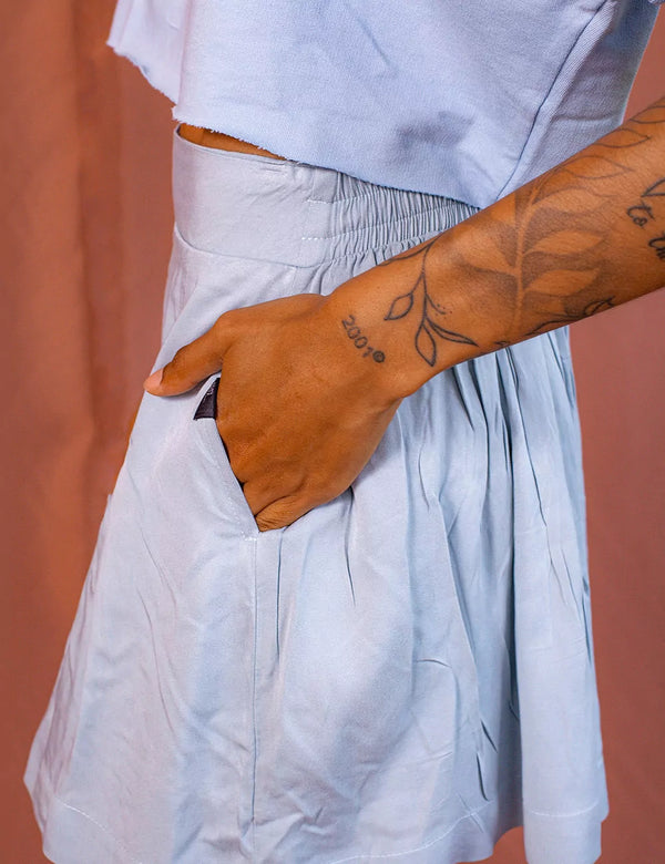 The Deep Women's Sky Blue Short