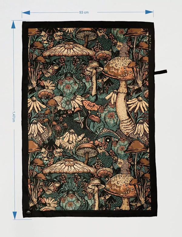 Microfiber Travel Towel 93 x 1.43 Mushroom