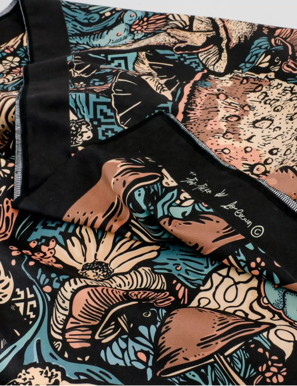 Microfiber Travel Towel 93 x 1.43 Mushroom