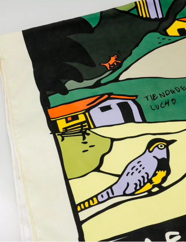 Microfiber Travel Towel 93 x 1.43 Surfing the Lomas of Medellín