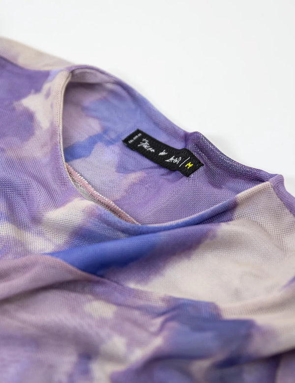 Orion Women's Long Sleeve Mesh Crop Top