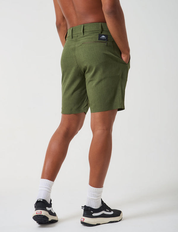 Recess Short 18" Military Green Men