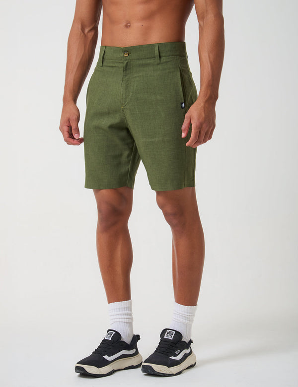 Recess Short 18" Military Green Men