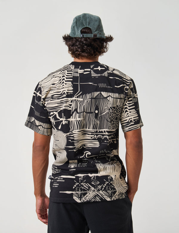 Men’s Cimatic Black Oversize T-Shirt