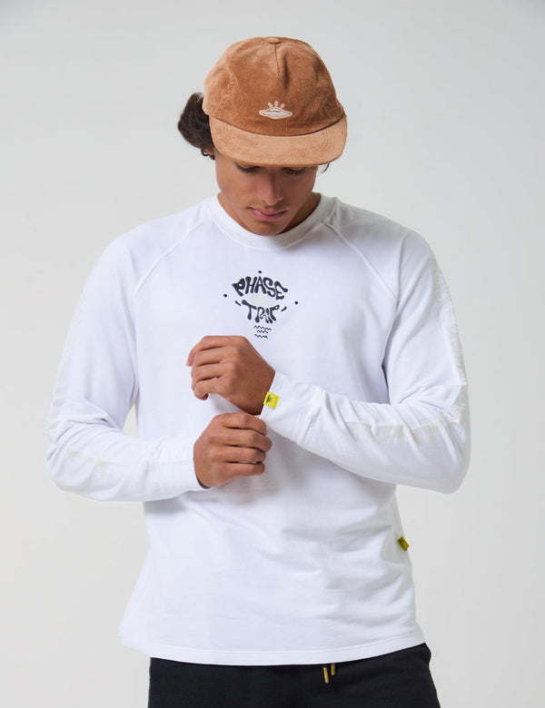 Men’s Estados Ecru Raglan Sleeve Sweatshirt