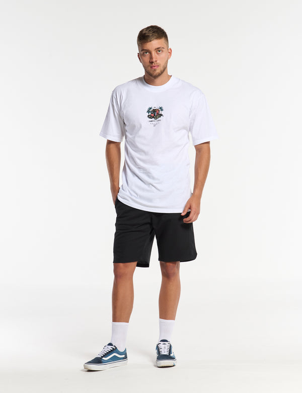 Simple Life Oversize T-shirt White Men
