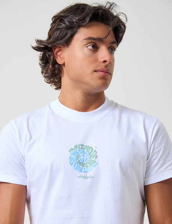 Men’s White Eco Regular Fit T-Shirt