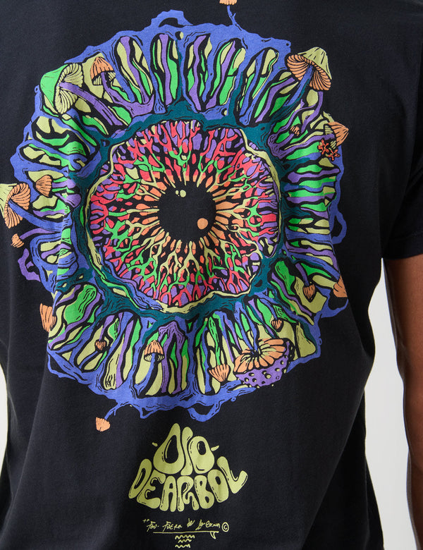 Ojo de Árbol Men Oversize black T-shirt