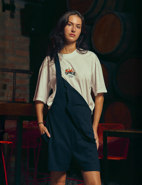 Unisex Raw Colombian Flavor Oversize T-Shirt