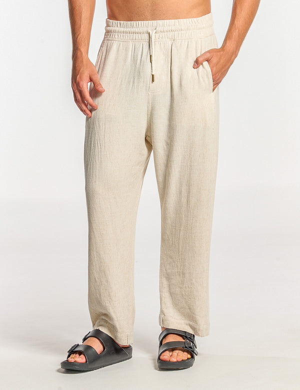 Men's Beige Seafoam Chino Trousers