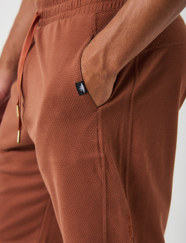 Men's terracotta Sunday Bermuda Shorts