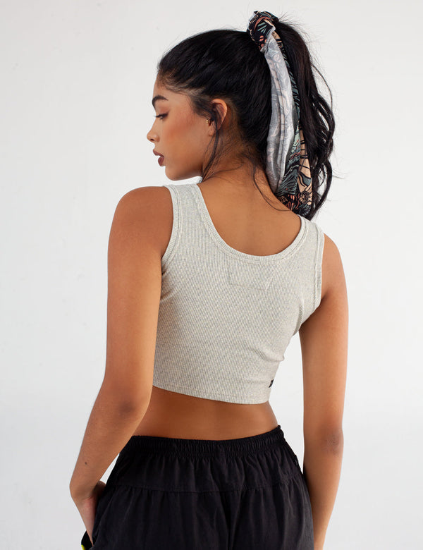 Caribbean Women´s Beige Crop Top