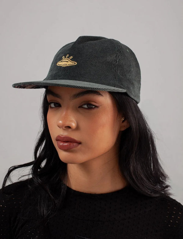 Melted Hat UFO Pine Green Unisex