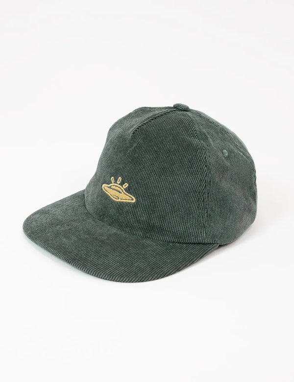 Melted Hat UFO Pine Green Unisex