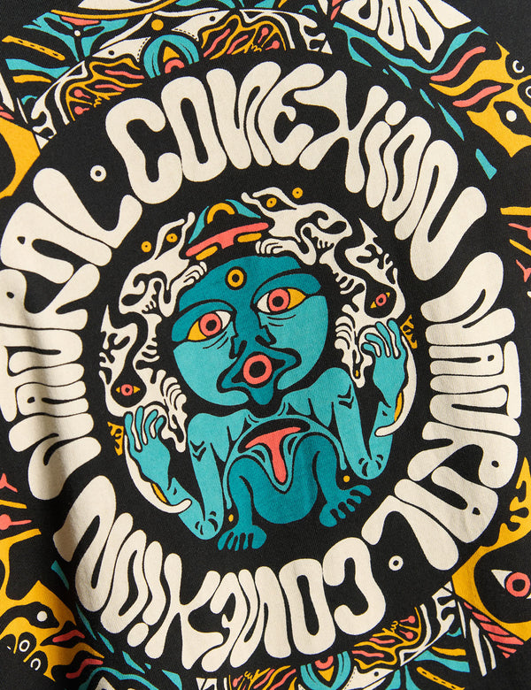 Men's Oversized Konibo T-Shirt, Black