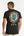 Men's Regular Fit Natural Connection T-shirt in black