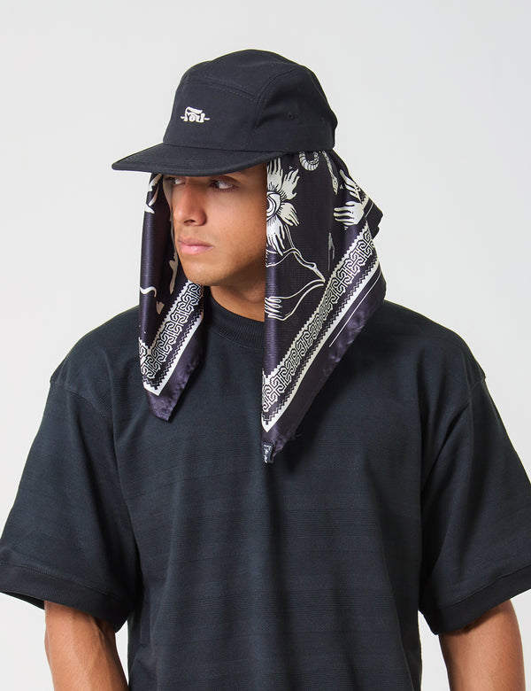 Unisex Black Night Scarf