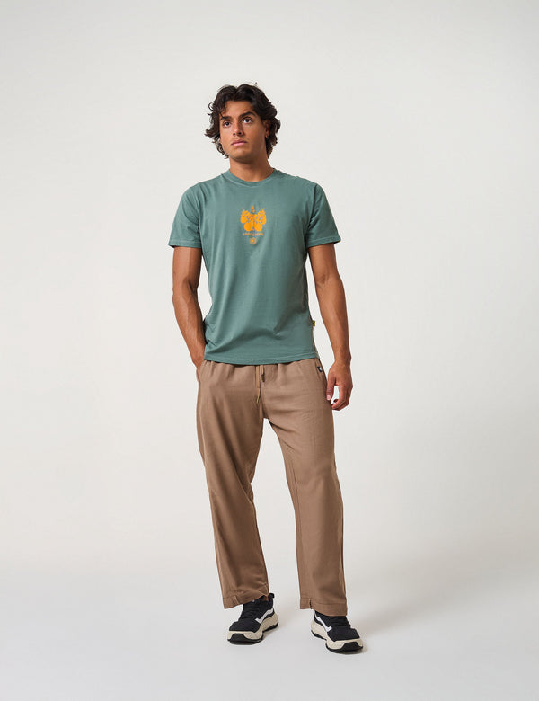 Unisex Littler Wing Green Pine Regular-Fit T-Shirt