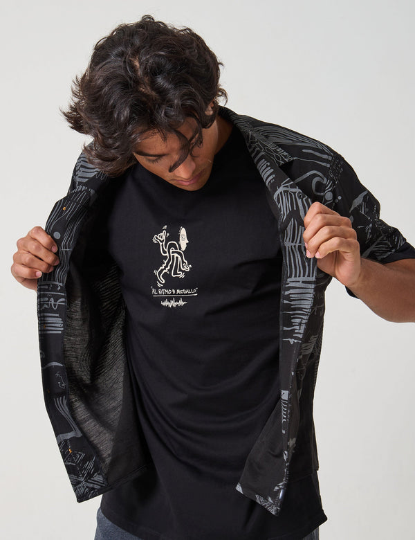 Men’s Black Baile Oversize T-Shirt