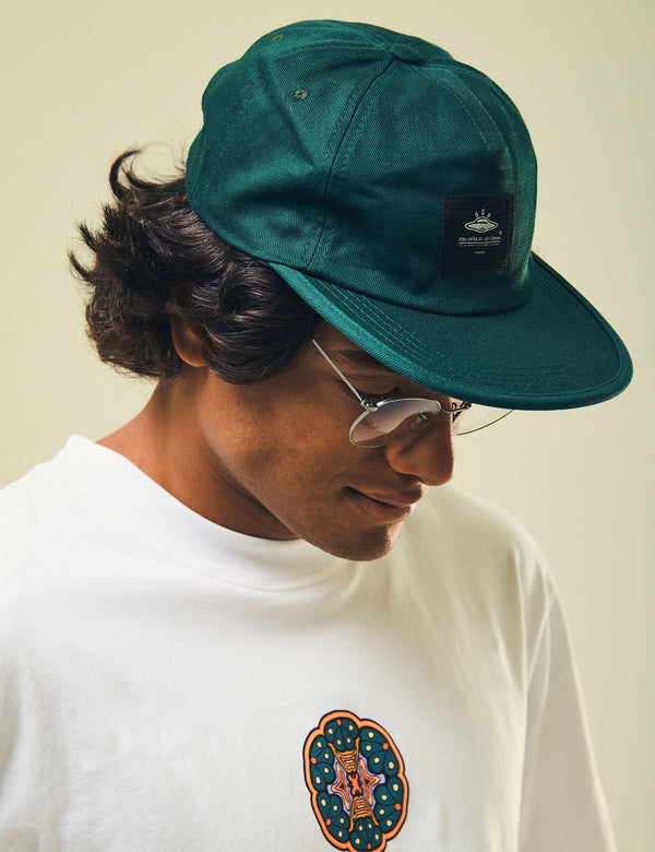 Unisex Melted Hat Jade Green UFO