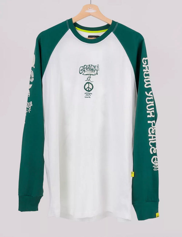 Setas Unisex Raglan Sleeve green Sweatshirt