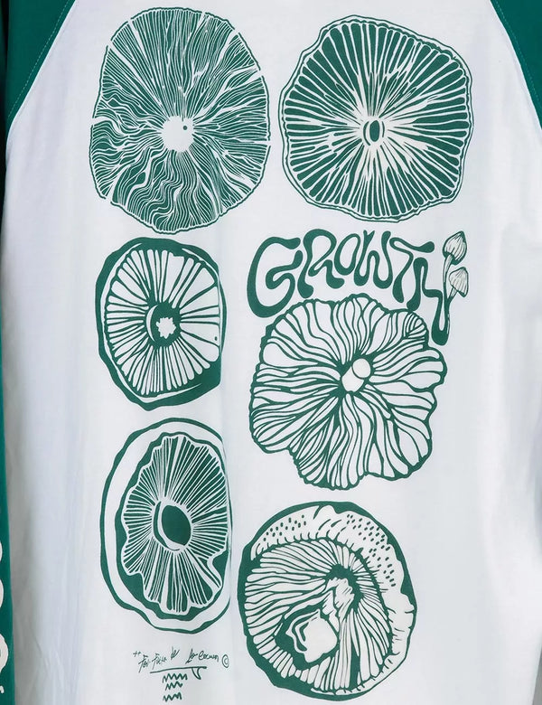 Setas Unisex Raglan Sleeve green Sweatshirt