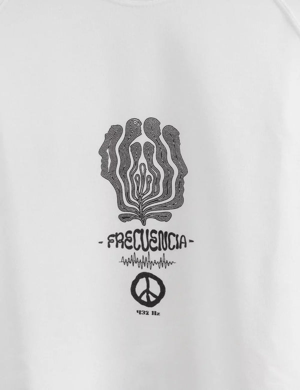 Frequency Unisex Raglan Sleeve Sweatshirt