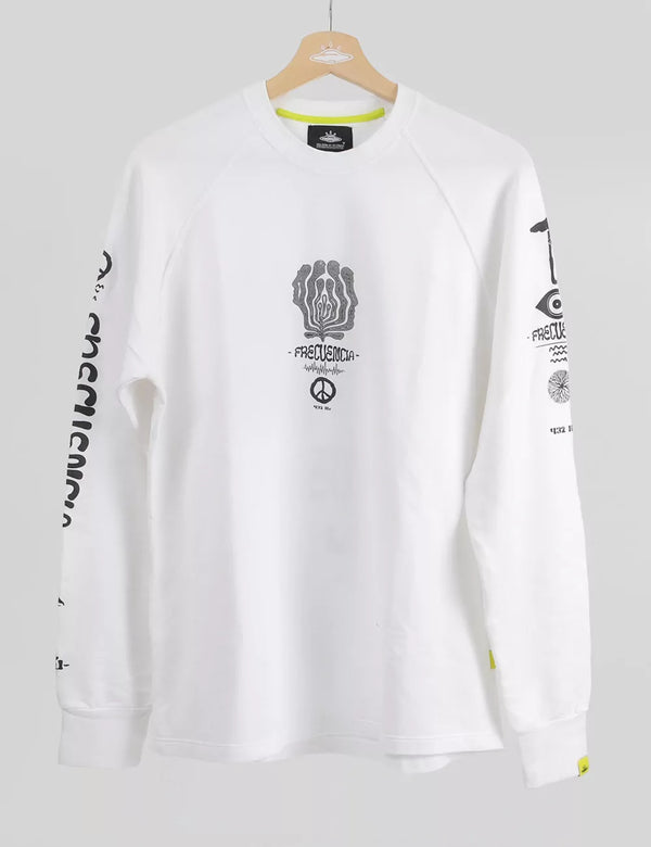 Frequency Unisex Raglan Sleeve Sweatshirt