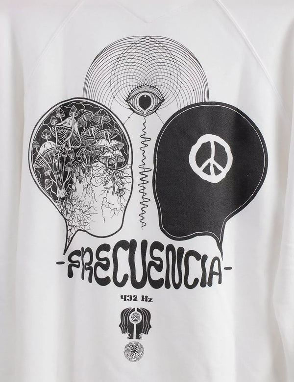 Frequency Unisex Raglan Sleeve Sweatshirt