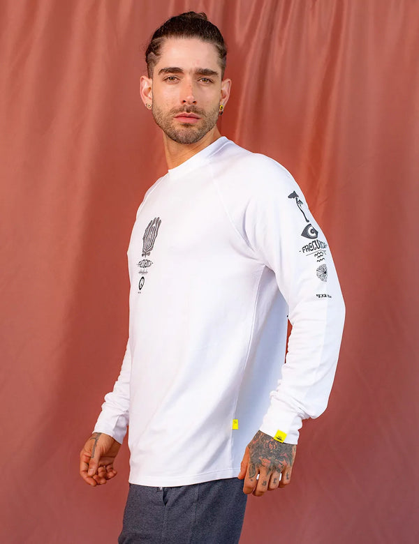 Frequency Unisex Raglan Sleeve Sweatshirt