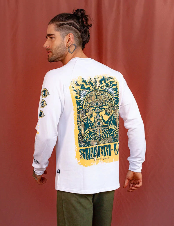 Shangri - LA Unisex Raglan Sleeve Sweatshirt