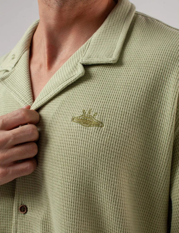 Corrientes Men's Short Sleeve Sport Collar Shirt