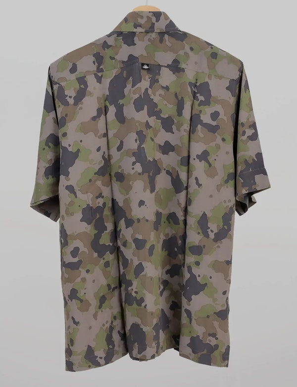 Yowie Men Oversize Military Green Shirt