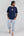 Canto a la luna Oversize Men Blue Navy T-shirt