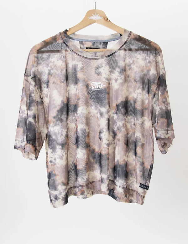 Cosmos Women's Oversized T-Shirt Multicolor