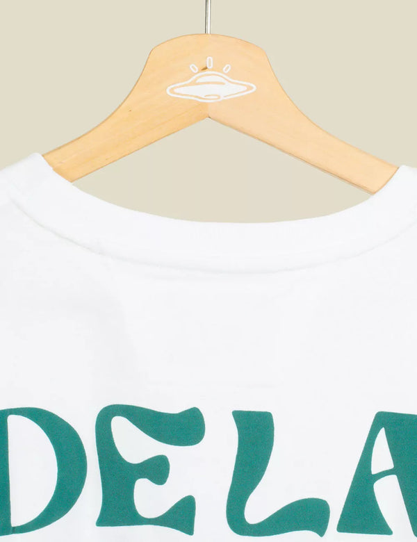 De La Tierrita Men´s Oversize white T-shirt