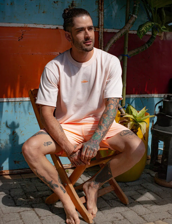 Hawaii Men Oversize pink T-shirt